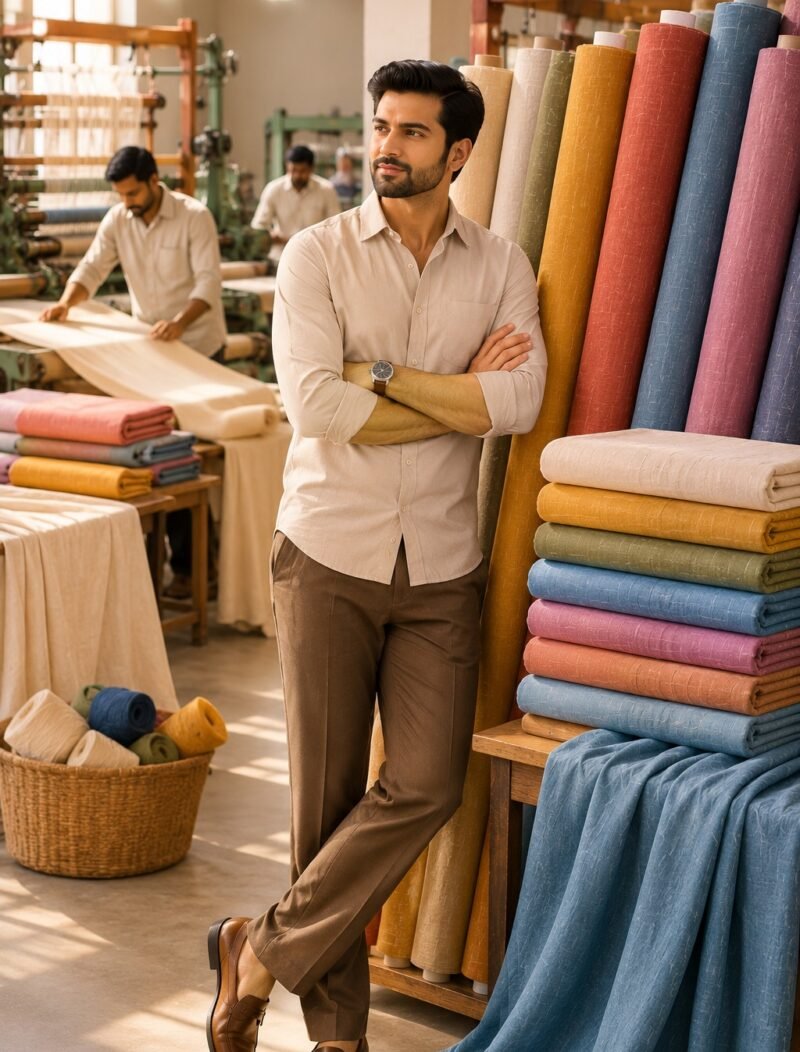 White Linen Shirt
